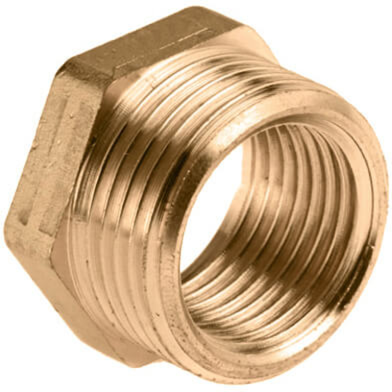 Bonfix - Messing draadfitting verloopring alle maten